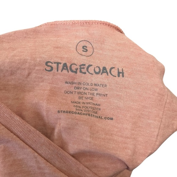 Stagecoach Desert Rose Country Music Festival Sleeveless Tank Top SZ S - Picture 6 of 6